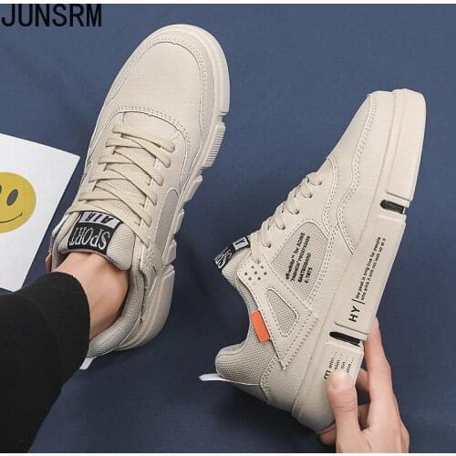 2021 Summer New Mens Sneakers Student Breathable low-top Sneakers Sports White Shoes