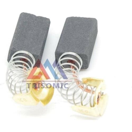 Dimension 6 x 10 x 20 mm Carbon Brushes Replace Power Tool Angle Grinder Motor Parts