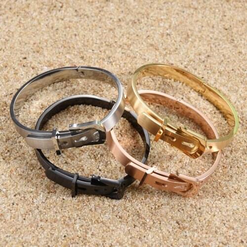 Luxury Bracelet Bangle Stainless Steel Bracelet Couple Bangle for Men Women Jewelry