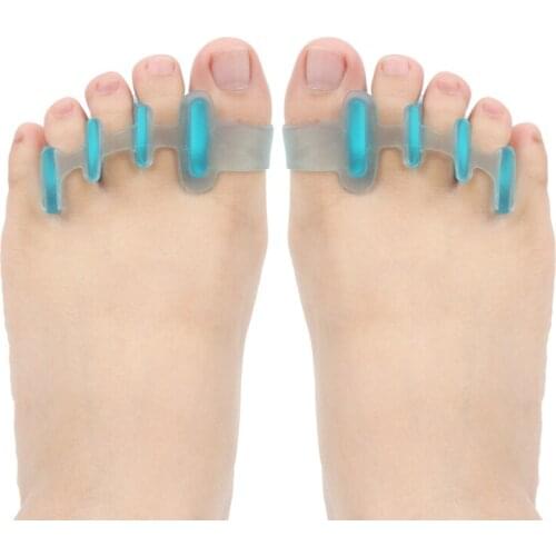 Thumb valgus correction silicone adult big toe corrector toe overlap finger toe separator brace 2pcs = 1 pair free shipping