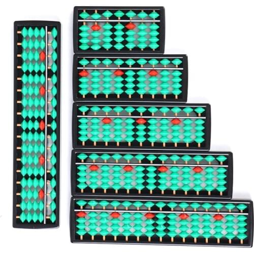 Abacus Montessori Toy 7-17 Digits Kid Learning Math Arithmetic Toy Chinese Traditional Abacus Educational Toys For Children