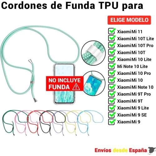 Xiaomi Mi 11 10 10T 9T 9 SE Note Lite Pro. Universal strap easy to install