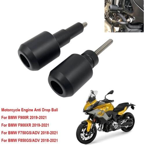 Motorcycle Engine Anti Drop Ball Frame Crash Slider Falling Protector For BMW F900R F900XR F750GS F850GS ADV 2018 2019 2020 2021