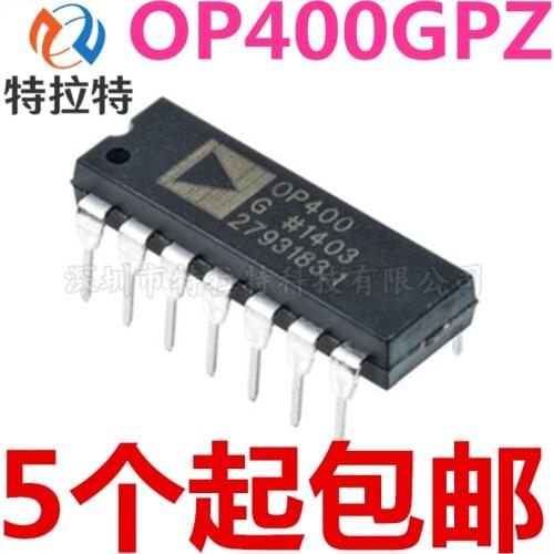 10pcs/lot Op400gpz Op400gp Op400 Four-Way Precision Operational Amplifier Low Bias Current Dip-14