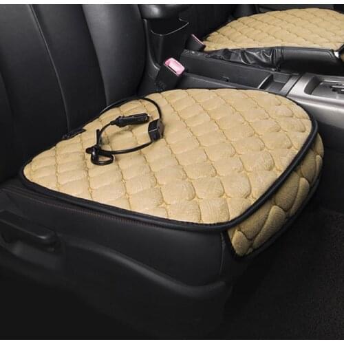 Electric Heating Car Seat Cushion 12V Heated Auto Car Seat Cover Car seat heating mat Universal Winter Warm Car Mat Car-styling