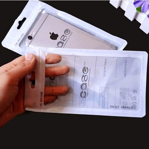 INTEGRITY 5000Pcs 12X21cm Plastic zipper Bags Cell Phone Accessories Mobile Phone Case Cover Packaging Package zip lock pouches