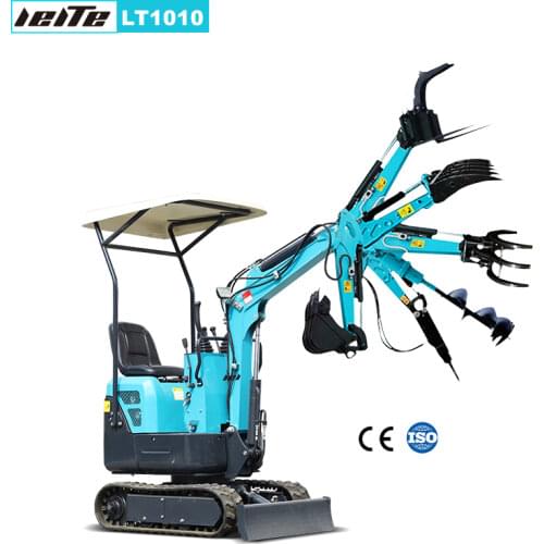 Praised By Customers Rubber Track Excavator 1 Ton Promotional China Famous Brand Hydraulic Digger