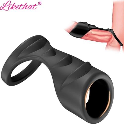 Delayed ejaculation Penis Ring for Men chastity cage Cock Ring Male Masturbator Adult Sex Shop toys for Men Couples Cockring