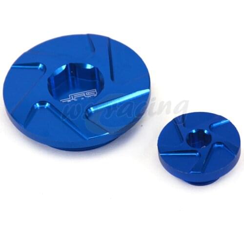 CNC Motorcycle Engine Oil Plug Set For YAMAHA TTR50 YZ250F YZ400F YZ426F YZ450F WR250F WR400F WR426F WR250R WR250X XT250X XTZ125