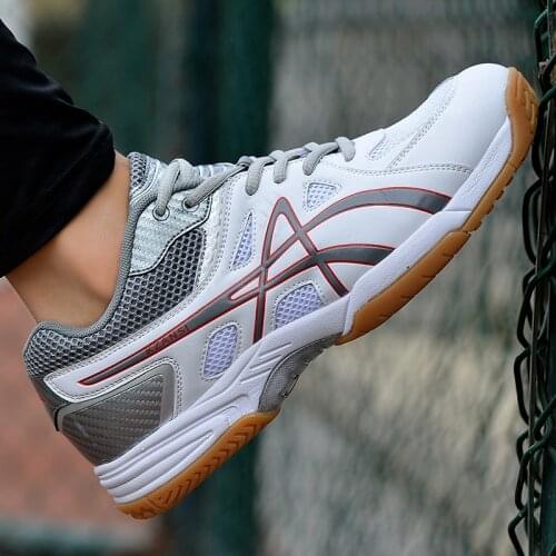 Volleyball Shoes for Men Women Sport Sneakers Breathable Men Women Badminton Sneakers Mens Trainers