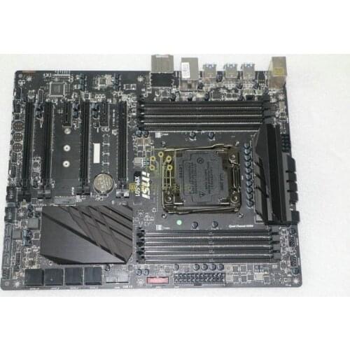 Original motherboard for MSI X99-S01 DDR4 LGA 2011-V3 128GB USB3.0 USB3.1 USB2.0 X99 Desktop motherborad Free shipping