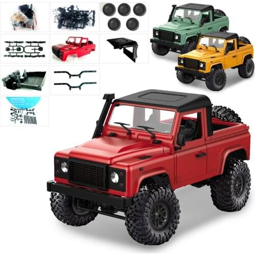 RC Car DIY Set MN-91K 1:12 Off-road Vehicle 2.4G 4WD RC Crawler Truck Toy Unassembled Kit RC Rock Crawlers Electric Monsters