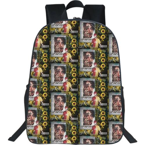 Lil Peep Backpack Teenager Bookbag Boy Girl School Bags Hip Hop Singer Printing Travel Rucksack Children Bag Quality Mochila