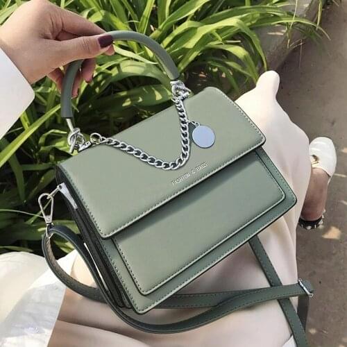 Ladys Small Square HandBag 2021 New Chains Bag Casual All-match Female Shoulder Bag Trendy Bag Women Cross body Bag Girl