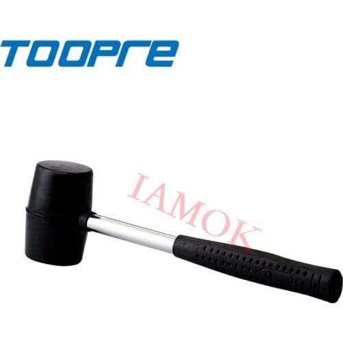 TOOPRE Bicycle 257g Black Headset Bottom Bracket Tool 26mm Iamok Bike DIY Repair Rubber Hammer