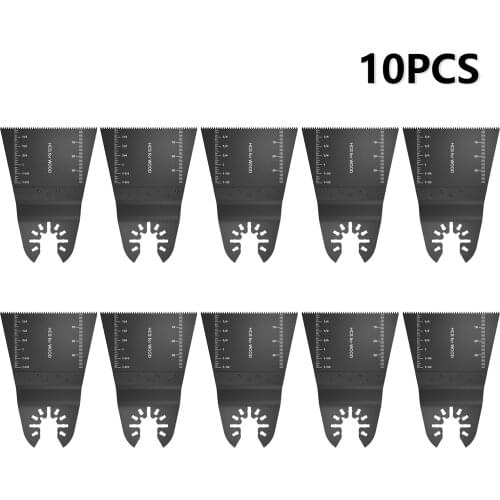 10pcs Oscillating Multitool Blade Carbide Teeth Saw Blades Power Tool Accessories For Hard Material Metal Wood Cutting Tools