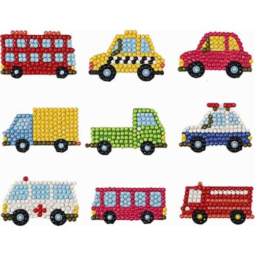 5D DIY Diamond Painting Kits for Kids Mosaic Sticker by Numbers Kits Arts and Crafts Set for Children