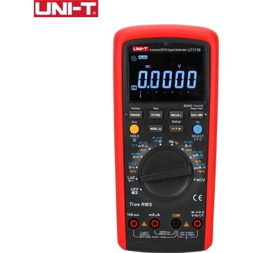 UNI-T UT171B True RMS Digital Multimeters Original Measure Multimeters 60K Counts Resistance Tester LED Display Handheld