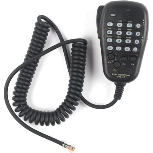 Speaker For YAESU MH-48 MH-48A6J DTMF Speaker Microphone for FT-8800R FT-8900R FT-7900R FT-1807 FT-7800R FT-2900R FT
