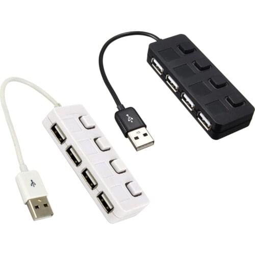 Ipega usb hub 2.0 with Switch Splitter High Speed for PC Laptop High Power usb charger hub adapter for mouse Splitter 480Mbps