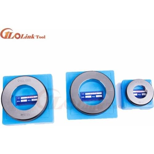 1pcs from 3mm-100mm Inner diameter Calibration Gauge 0.002mm Setting Plain ring gauge Smooth hole gauge measuring tools