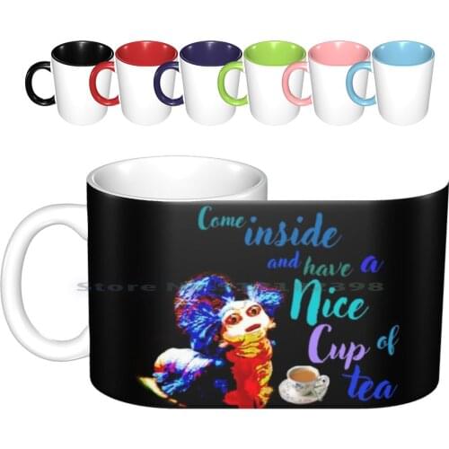 Ello Ceramic Mugs Coffee Cups Milk Tea Mug Worm Labyrinth Labyrinth Worm Tea Come Inside Have A Nice Cup Of Tea Ello Hello Worm