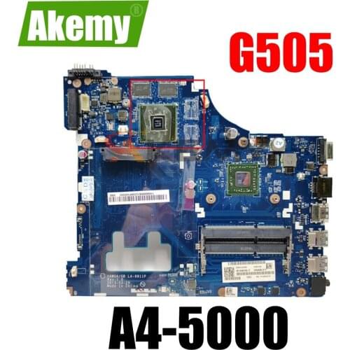 Laptop motherboard For LENOVO Ideapad G505 A4-5000 Mainboard VAWGA/GB LA-9911P AM5000 CPU 216-0841000