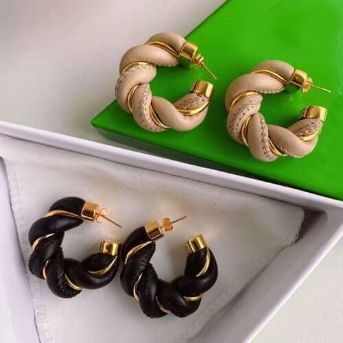 Hot Brand Fashion Party Jewelry For Women Big Hoop Earrings Party Jewelry Big Hoop Round Trendy Design Earrings