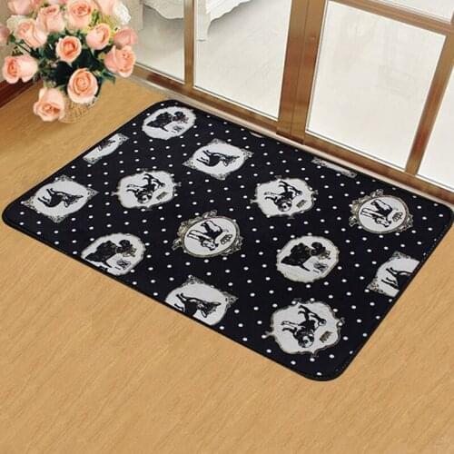 SR 60x90CM Soft 3D Printed Rug For Home Livingroom Bedroom Carpet Anti-Slip Rectangular Rugs Baths Toilet Door Mat Kitchen Mats