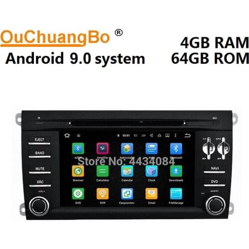 Ouchuangbo car radio gps stereo 1080P Video for Cayenne (2003-2010) with usb swc aux wifi 8 Cores 4+64 android 10 OS free map