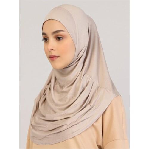 Flat Ready Turban-Outdoor Mink-Women Hijab