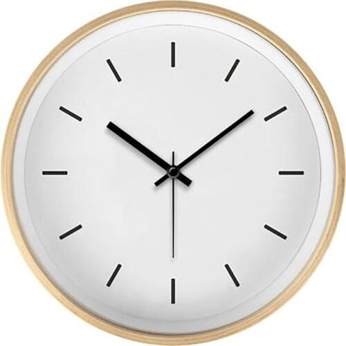 Simple Wooden Watch Wall Saatk Creative Large Decorative Wall Saatks Home Decor Zegary wall clock modern design QZE321