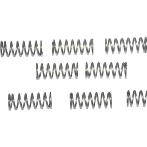 10pcs stainless steel compression spring Y shape compressed springs rustproof 1*8mm diameter Wholesale