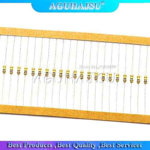 Carbon Film Resistors 1/4W 100K 5% Five Colored Ring Resistors (100pcs/lot)