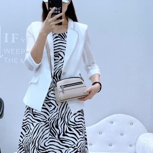 Genuine Leather Handbags All-match Small Bag 2021 New small Cowhide Messenger Bag Women Leahter Shoulder Bag Purses and Handbags