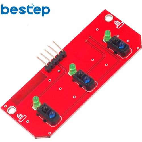 TCRT5000 3 Road Tracing Sensor Robot Tracing Module Line Module Robot Accessories