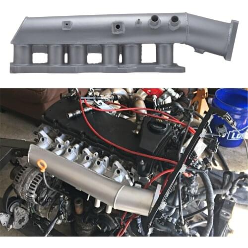 Hight Quality Aluminum Alloy Intake Manifold Turbo Manifold for VW VR6 2.8 and 2.9 liter
