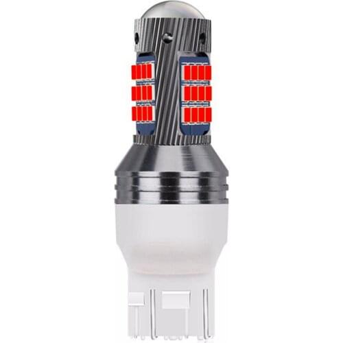10PCS New T20 7443 W21/5W Super Bright 2016 LED Car Tail Brake Bulbs Turn Signals Auto Rear Parking Lamps Daytime Running Lights
