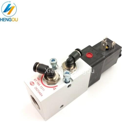 1 Piece 61.184.1311 4/2-way original solenoid valve for offset SM52 SM74 SM102 printing machine parts valve