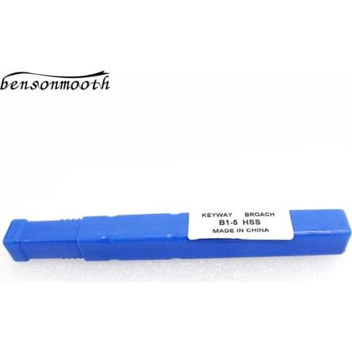 5mm B1 Push-Type Keyway Broach HSS Metric Size CNC Machine Tool