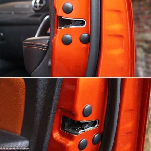 Car Styling 12Pcs Door Screws Covers Stickers For Ford Focus 2 3 VW Passat B6 B5 B7 T4 Skoda Rapid Fabia Octavia A5 A7