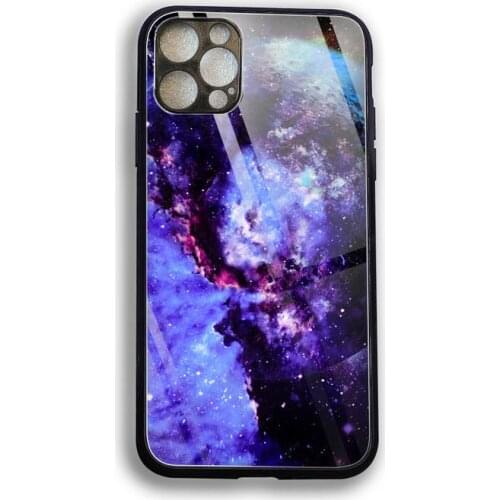 Starry sky science fiction art Phone Case Tempered Glass For iPhone 12 Pro Max Mini 11 Pro XR XS MAX 8 X 7 6S 6 Plus SEcase
