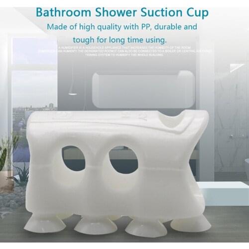 Convenient Shower Head Holder Reusable Durable Suction Cup Shower Bracket Mount Bathroom Wall Rack Stand Bathroom Accessories