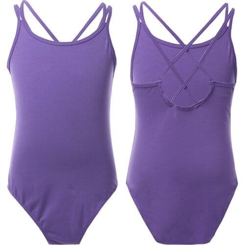 Kids Girls Children Dancer Ballet Dress Ballet Dance Wear Camisole Gymnastic Leotard Tutu Dress for Stage Performance Clothes