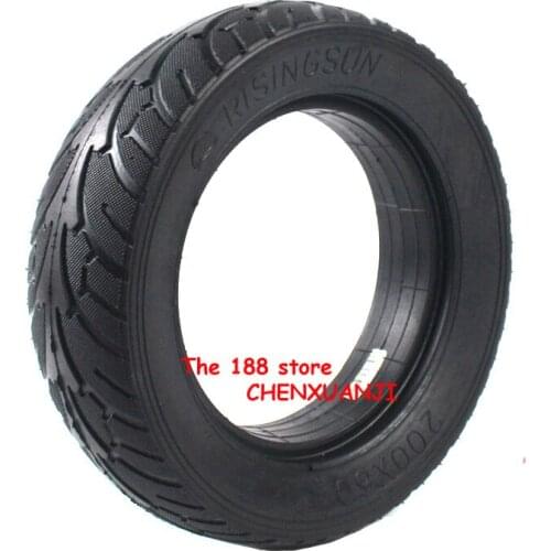 Electric Scooter Car Vacuum Tire Tyre Wheel for 8 Inches 200X60 Scooter Solid Tire Brushless Motor Non Pneumatic for Skateboard