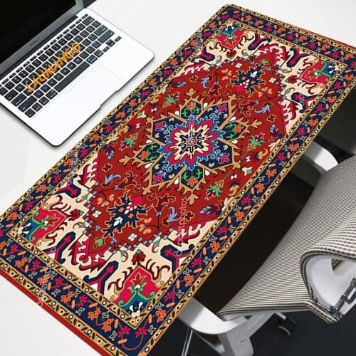 Persian Carpet Lovely office mouse pad customizable desktop pad, non-slip large gamer mini pc gamers decoracion mouse pad