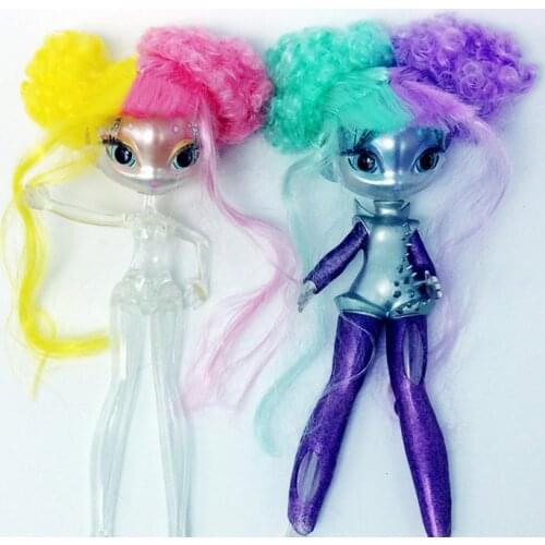NEW Figur Doll Alien Princess Stars doll transparent body Multiple joints body element set Christmas birthday gift toys