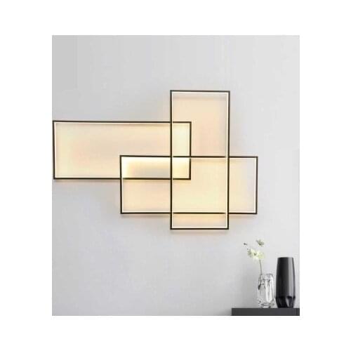 Lamparas de techo colgante moderna nordic decoration home crystal led living room bedroom aisle wall lamp