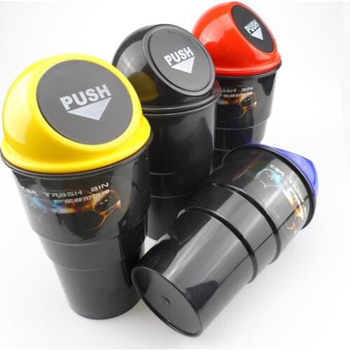 Pressing Type Car Trash Can for Volkswagen vw POLO Tiguan Passat Golf EOS Scirocco Jetta Bora Lavida Touareg Touran Beetle CC