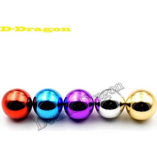 The Latest Round Top Ball Topball 35mm Gold Silver Purple Blue Red for Sanwa /Zippy Joystick DIY Arcade Game Machine Parts